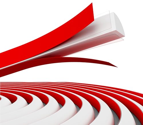 CoCreo Flexible Quarter Round Molding 197 Inch, Peel and Stick