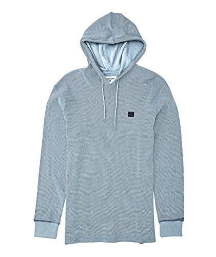 Billabong Men's Keystone Pull Over Hoodie, Light Blue, X-Large