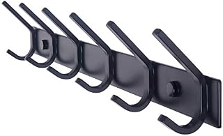 WEBI Coat Rack Wall Mounted,17-1/8 Inch Coat Hooks for Hanging Coats,Heavy Duty Metal