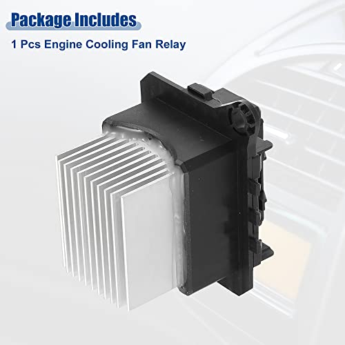 Image of ACROPIX Blower Motor Resistor Replacement Fit for Subaru Forester - Pack of 1 Black Silver Tone