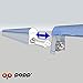 POPP®Regletas Tubo LED T5 Alumino+Pc Conexión Dos Laterales 5W,9W,12W,18W Blanco Frío 4000K...