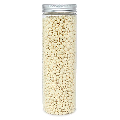 Image of CEMA Professional White Chocolate Bead Wax, 400g, High Flexibility, Stripless (400 Grams, White Chocolate)