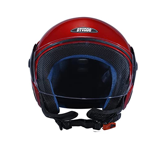 Image of STUDDS CUB Open Face Helmet (Cherry Red, M)