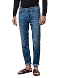 Pierre Cardin Herren Antibes Jeans, Blue Used Buffies, 36W / 32L