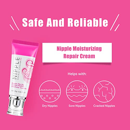 Creme de mamilo hidratante reduz o desconforto Os ingredientes botânicos no creme de mamilo evitam r