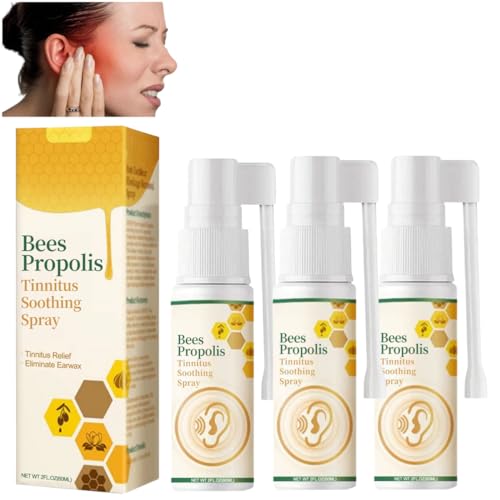 Propolis Tinnitus Relief Spray, Propolis Natural Herbal Tinnitus ...