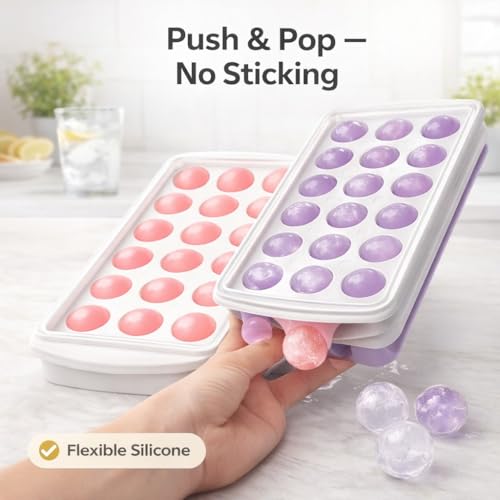 Set de 2 Cubeteras flexibles con 21 cubos miniatura 3
