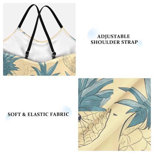 Pineapple Spider Web Girls One Piece Swimsuits Quick Dry Beach Swimwear Bathing Suit4