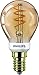 Produktbild Philips Classic LEDluster Tropfen 3,5 Watt E14 820 warmweiß extra P45 gold Vintage dimmbar
