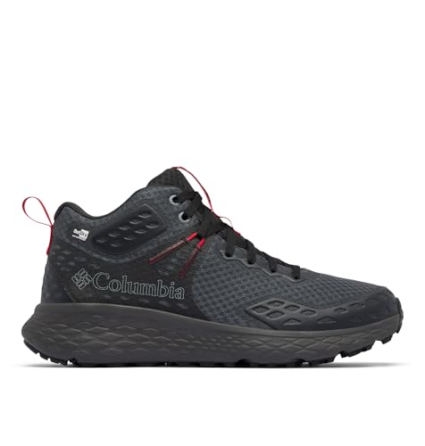 Columbia Columbia Men's Konos TRS Outdry Mid Waterproof Shoe, Dark Grey/Mountain Red, 11