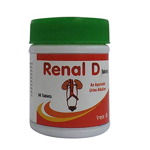 MD Renal D Ayurvedic Tablets for Urinary Tract Infection and Disorders-60 Pills MD Renal D Ayurvedic Tablets for Urinary Tract Infection and Disorders-60 Pills