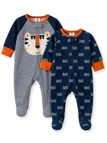 Image of TuddyBuddy 100% Cotton Multi Color Zipper Romper Sleepsuit /Romper /Jumpsuit for Baby Boy & Baby Girl