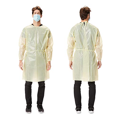 McKesson Disposable AAMI Level 1 Personal Protective Gown, 10 per Bag