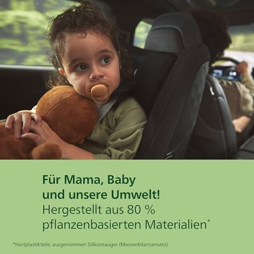 Philips Avent ultra soft Schnuller – kiefergerecht geformtes Design, für Babys ab 18 Monaten, flexibles Saugerschild, extra fester… – Ansicht 5