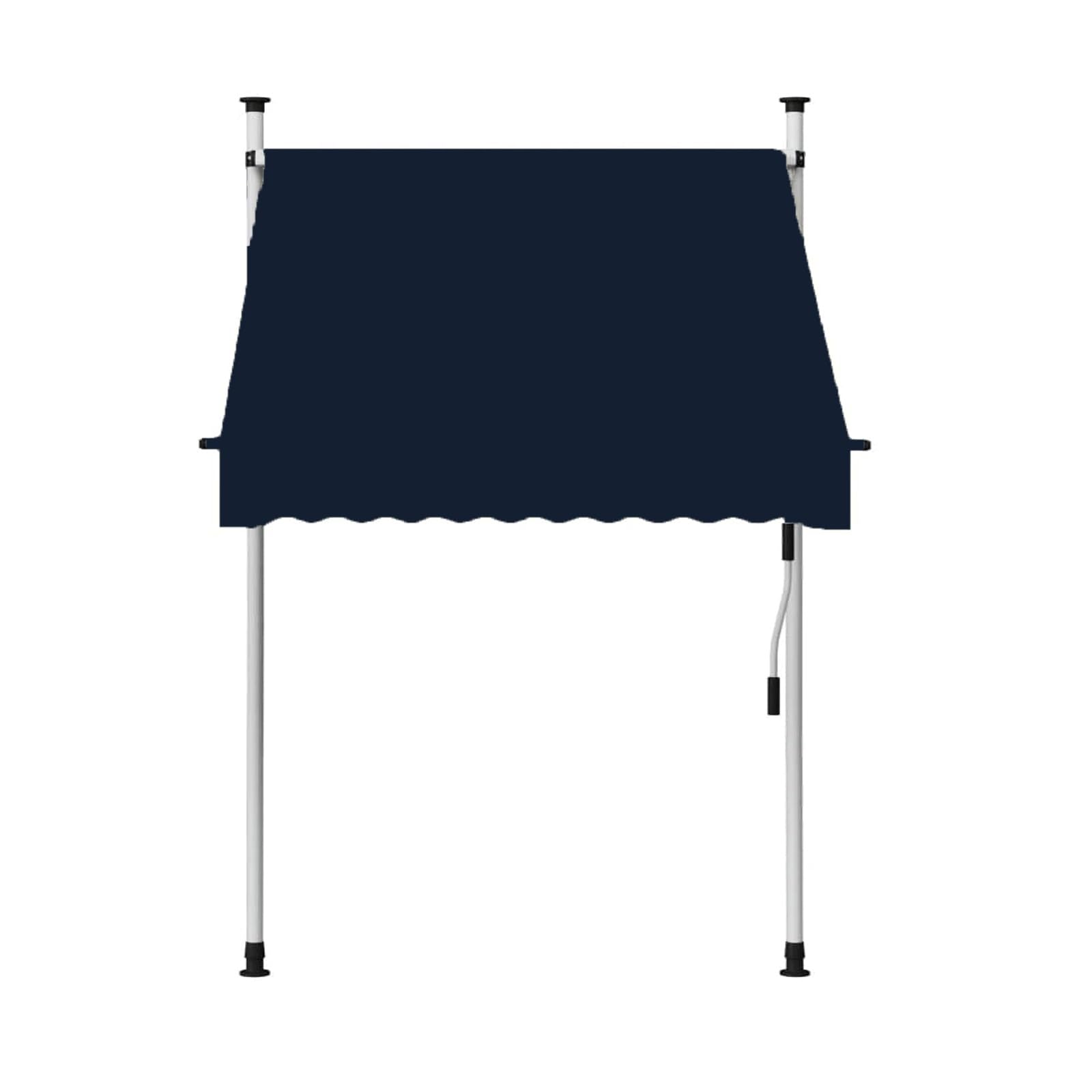 Store banne rétractable haut de gamme en polyester multicolore de 3 mètres