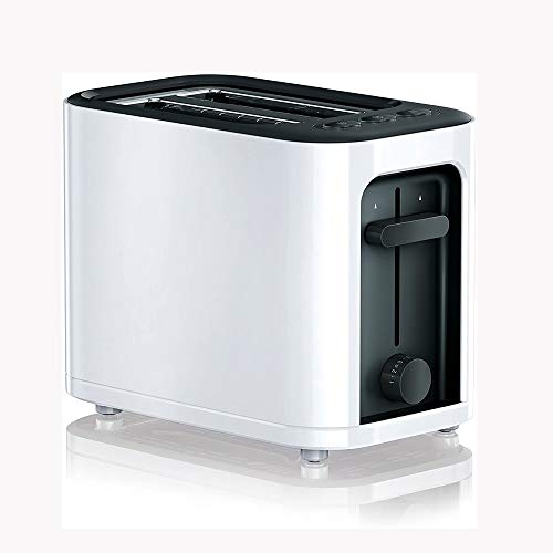 NXYJD Edelstahl Toaster, 7 Variable Browning Einstellungen, Aufwärm- Auftau-Funktion Herausnehmbare Krümelschublade