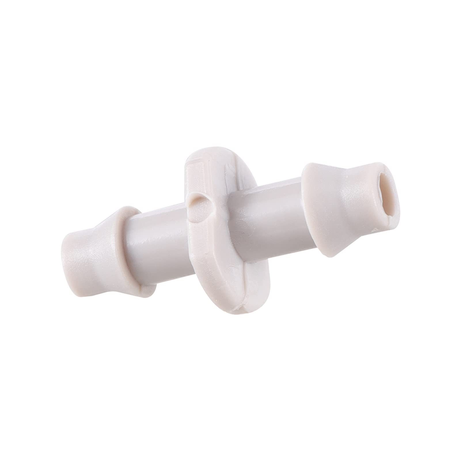 Raccordo Connettore 1000 Pezzi 1/4 di pollice Raccordi per tubi flessibili a doppio tubo dritto da giardino Irrigazione a goccia Tubo in PE Raccordi di distribuzione dell'acqua