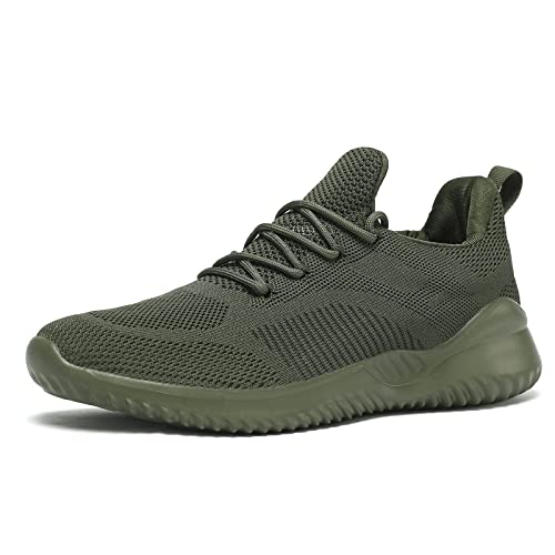 Image of Kapsen Men's Non Slip Running Shoes Ultra Light Breathable Casual Walking Shoes Fashion Sneakers Mesh Workout Sports Shoes