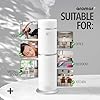 AROMAR Smart Waterless Oil Diffuser - Cold-Air Essential Scent Machine, App-Controlled, Covers 1000 Sq.Ft - Includes 'New York' Scent - Perfect for Home, Office, Business use - White