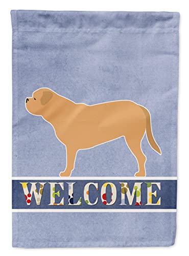 Dogue de Bordeaux Drapeau de Jardin Taille Petite Multicolore pour Extérieur