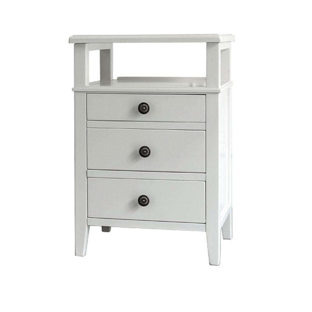 BHGFYXBS Side Tables Bedroom Solid Wood Small Cabinet Storage Cabinet Narrow Bedside Table Mini Simple Drawer Bedroom Bedside Tables,A