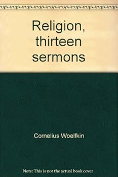 Hardcover Religion, thirteen sermons, Book