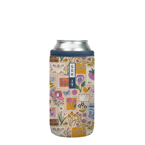 Sok It CanSok Sleeve for Beer & Soda Insulated Neoprene Cover (Yours Truly, 16oz Can Sleeve)