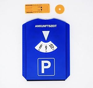 G&M 75286 Blaue Parkscheibe mit Eiskratzer