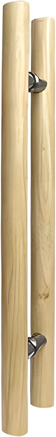 Poignées et tirettes de porte en bois pour entrepôt et accès extérieur