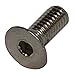 M3 X 6mm Flat Head Cap Screw; Stainless Steel; Pack of 10