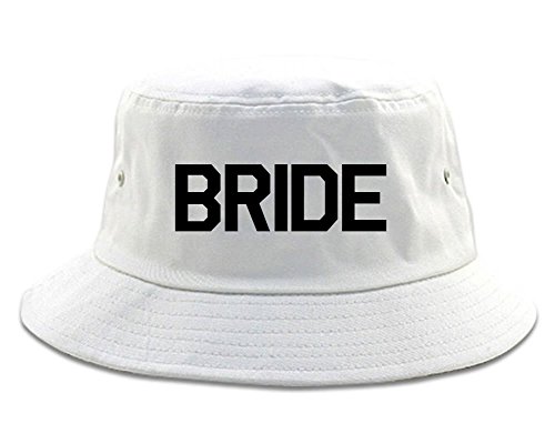 Kings Of NY Bride Bachlorette Party Bucket Hat White