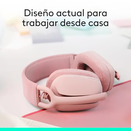 Miniatura 2 de Logitech Zone Vibe 100 Auriculares Inalámbricos Ligeros. Micrófono Con Cancelación De Ruido, Bluetooth Multidispostivivo Avanzado, Funcionan Con Teams, Google Meet, Zoom, Mac Pc - Rosa