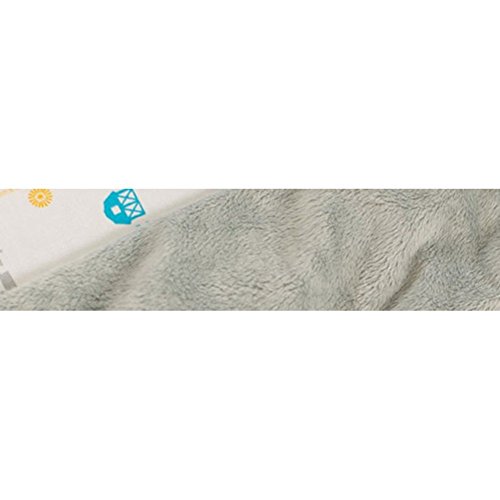 Luxurious Grey Minky Crib Sheet
