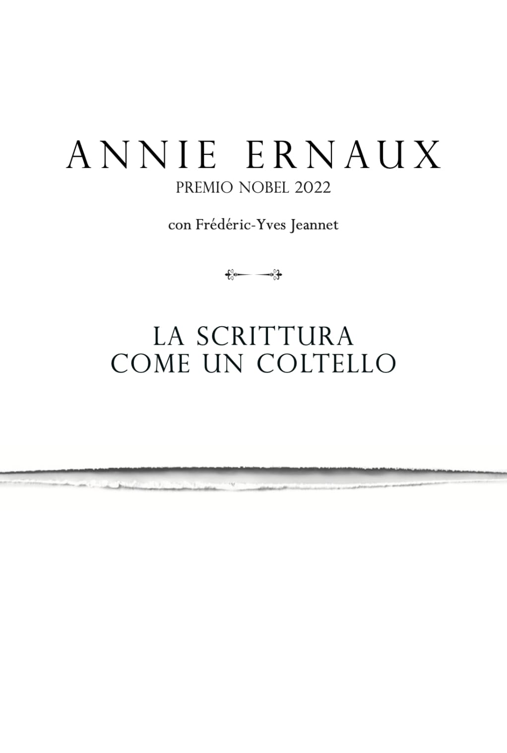 La scrittura come un coltello