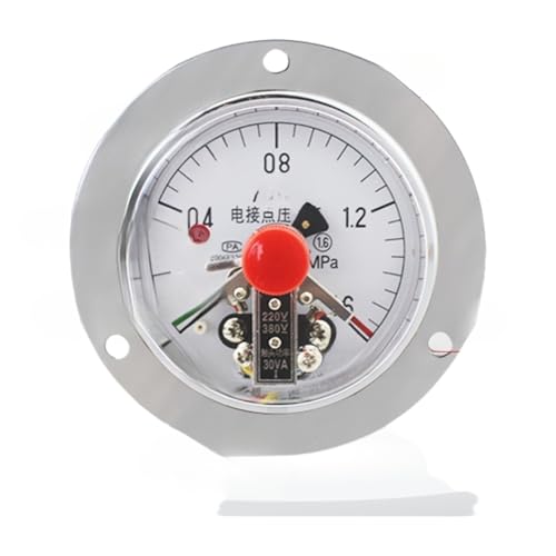 Manomètre de contact électrique à assistance magnétique anti-vibration