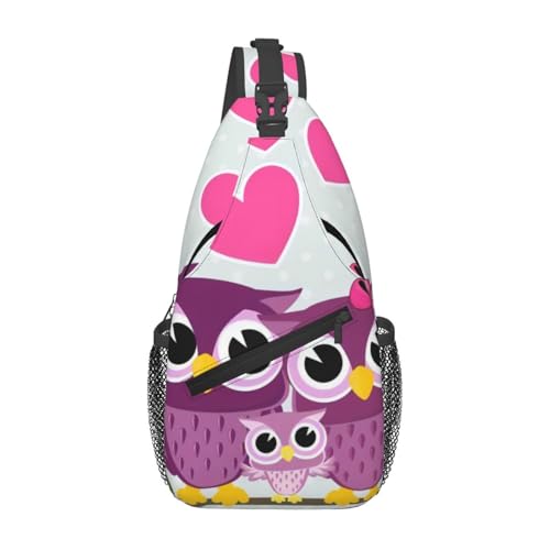 Sac à bandoulière hiboux homme pour cyclisme et sport