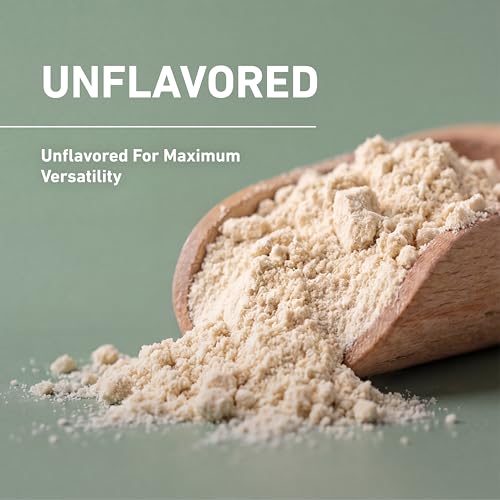 Image of Isopure Plant-Based Protein Powder - 20g Organic Pea and Rice Protein with a Complete Amino Acid Profile - Supports Muscle Recovery & Lean Nutrition, Unflavored, 20 Servings | 20g Organic Pea and Brown Rice Protein, Complete Amino Acid Profile, Supports Muscle Recovery, No Artificials