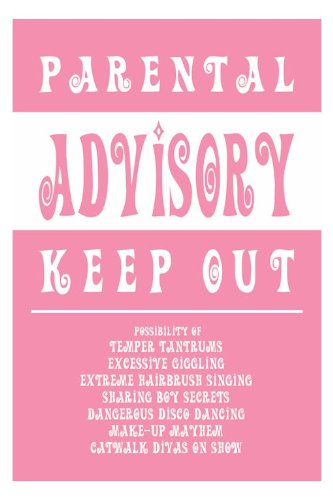 Poster Parental Advisory Keep Out 61x91.5 cm grande affiche murale musique