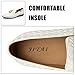 JITAI Men Fashion Loafer Shoes Slip On Loafers Wedding Shoes for Men,White/10,12 US