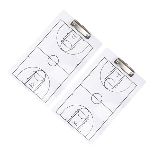 Tableau blanc effaçable basketball en PVC pour coacher sans rature par tous les temps