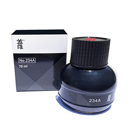 Tinta Hero, Tinta Para Caneta Tinteiro - Azul ou Preto (Preto)