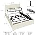 Softa Queen All-in-One Adjustable Bed Frame with 12