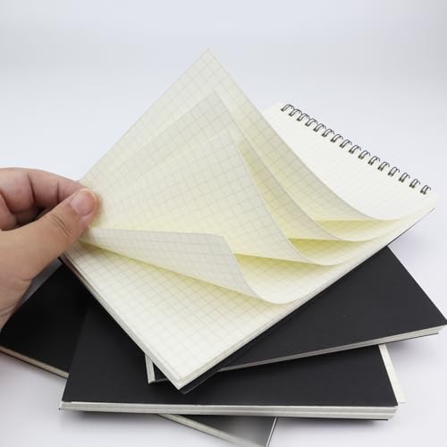 Cahier A5 à spirale papier graphique pour libérer votre créativité - 4