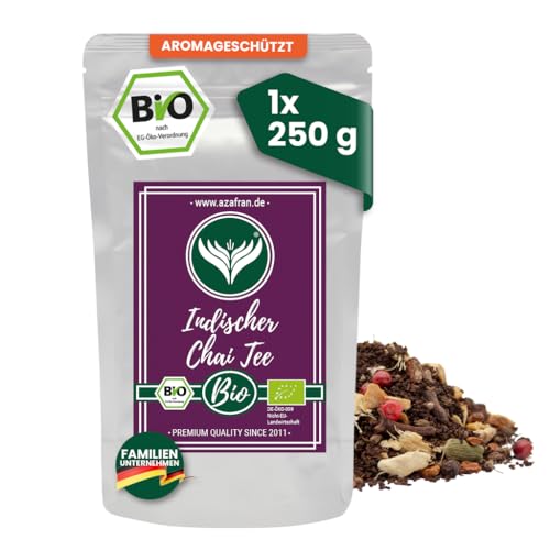 Azafran BIO Indischer Chai Tee - Gewürztee lose 250g