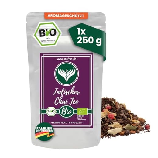 Azafran BIO Indischer Chai Tee - Gewürztee lose 250g
