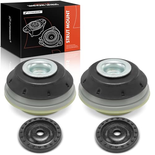 A-Premium Front Suspension Strut Mounts Compatible with Fiat 500 2012 2013 2014 2015 2016, 2-PC Set
