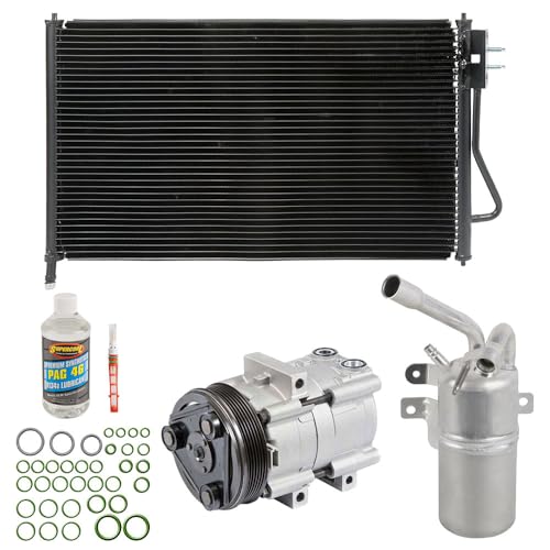 For Ford Focus SVT 2003 2004 A/C Kit w/AC Compressor Condenser & Drier - BuyAutoParts 60-89440CK New