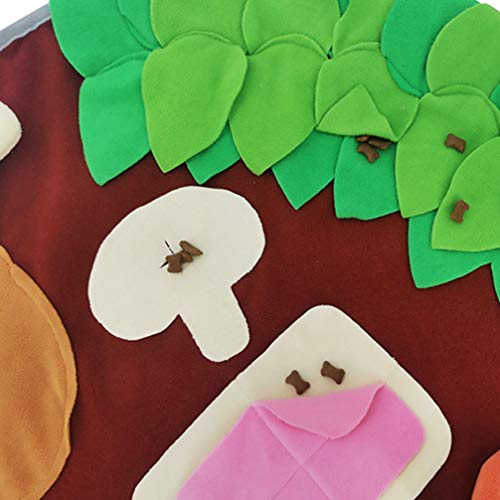 Balacoo Pet Sniffing Brinquedo Pad Tapete para Cachorro Tapete para Animais de Estimação Brinquedo p