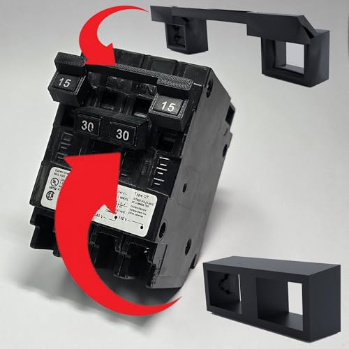 10 bridas de mango para interruptores Siemens QTH2 de viaje común 3