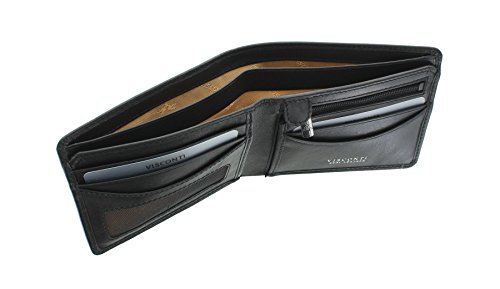 Visconti Tuscany Collection FRANCESCA Leather Wallet With RFID Protection TSC46 Black (Black)4